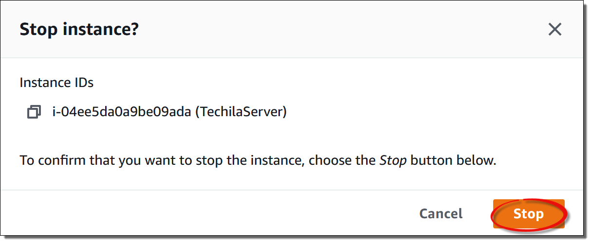stop server2